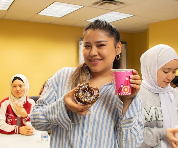 13 Donuts with president